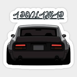 Devil ahead Sticker